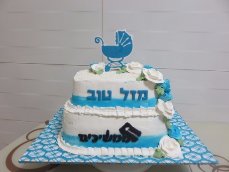 עוגת 2 קומות ברית